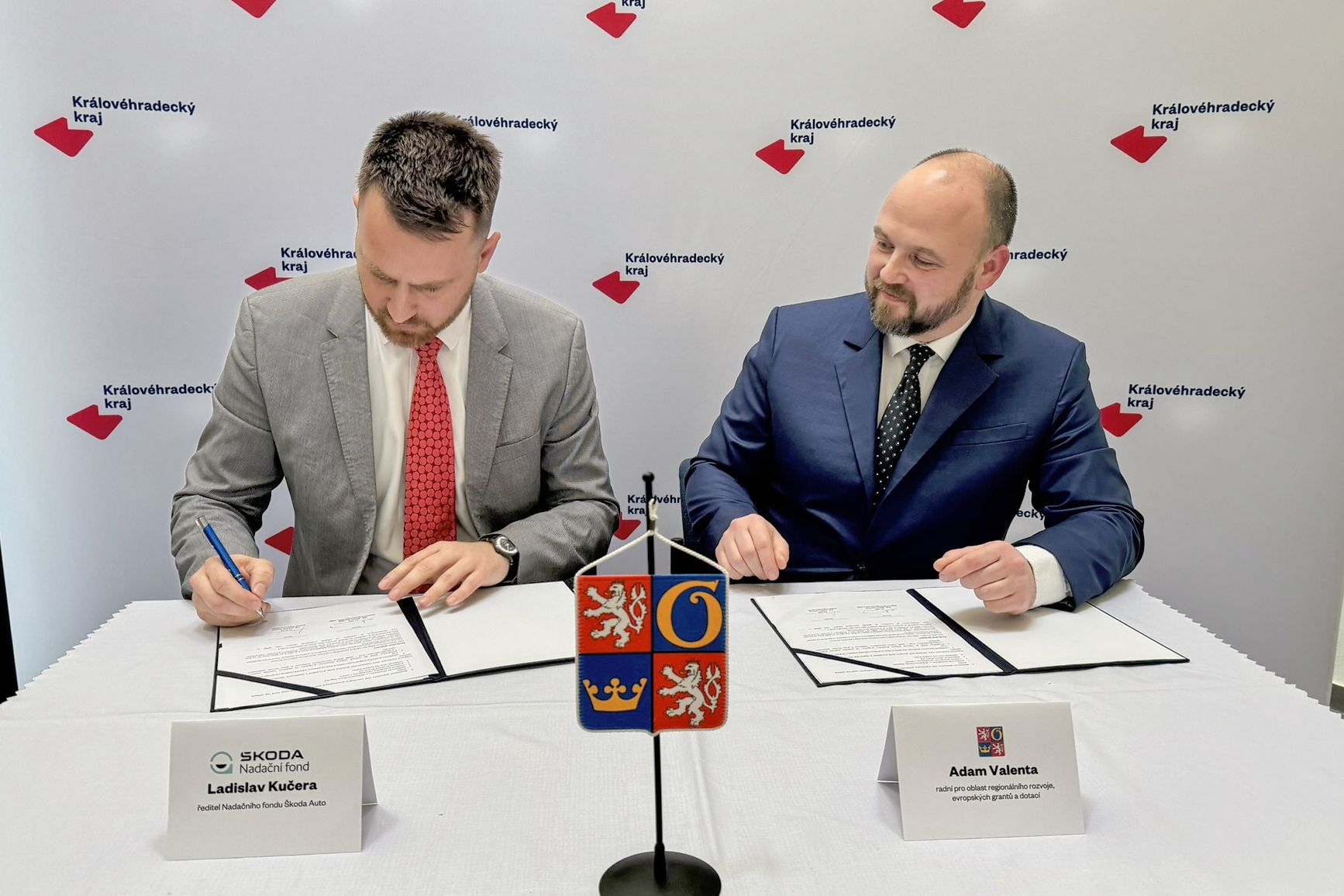 Podepsali jsme další memorandum s Královéhradeckým krajem