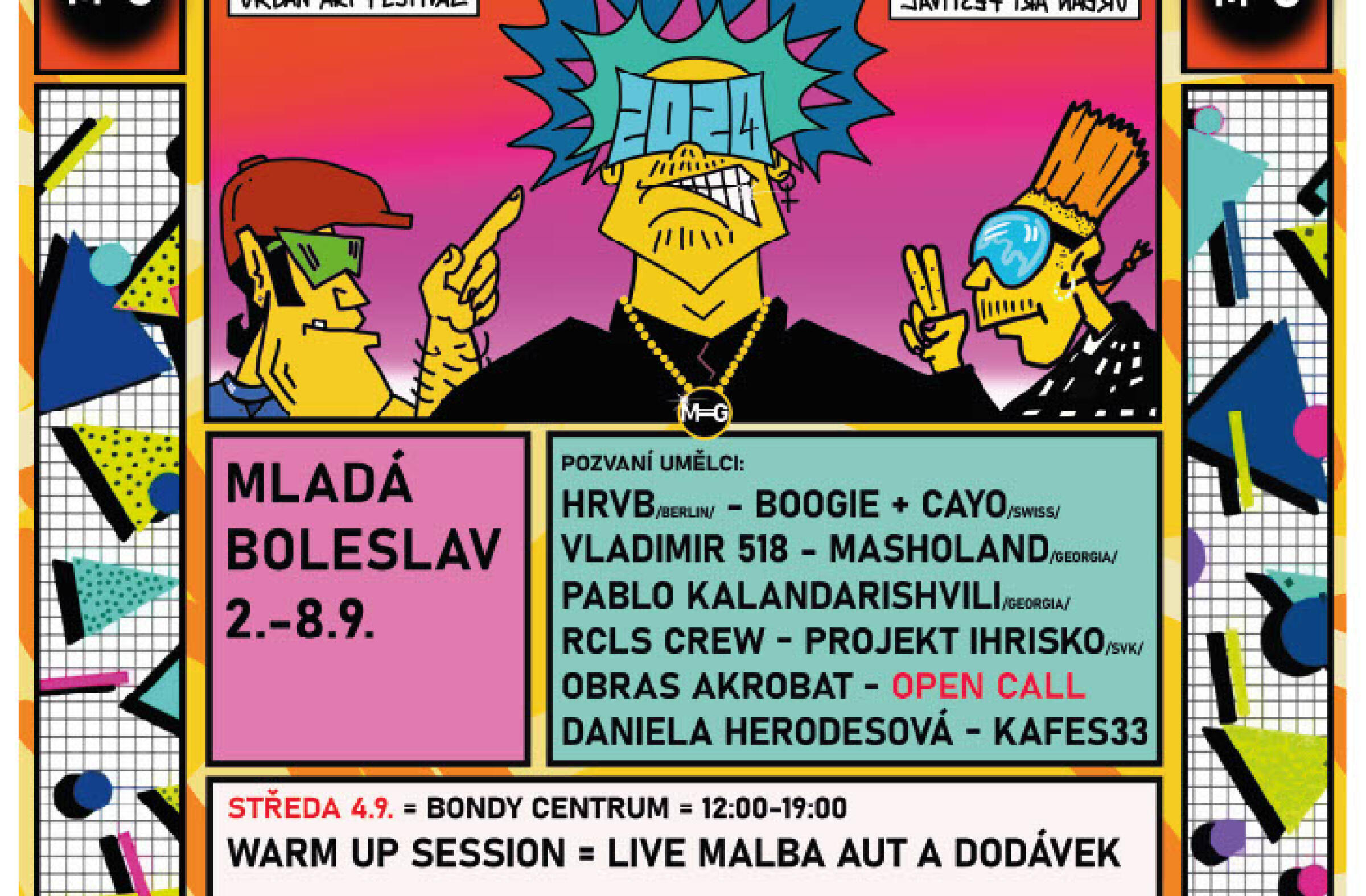 Třetí ročník Street Art festivalu v Mladé Boleslavi