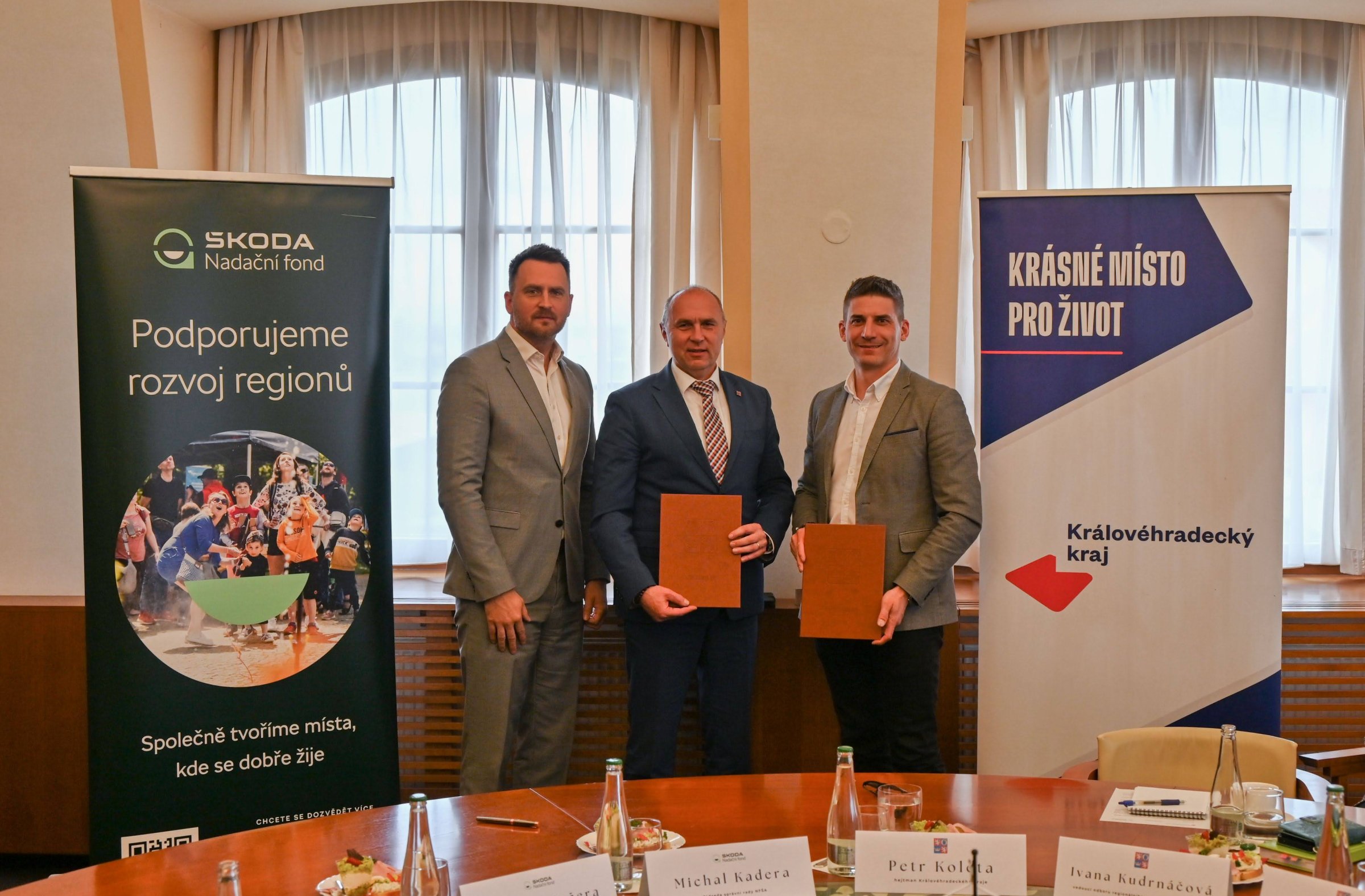 Podepsali jsme další memorandum s Královéhradeckým krajem