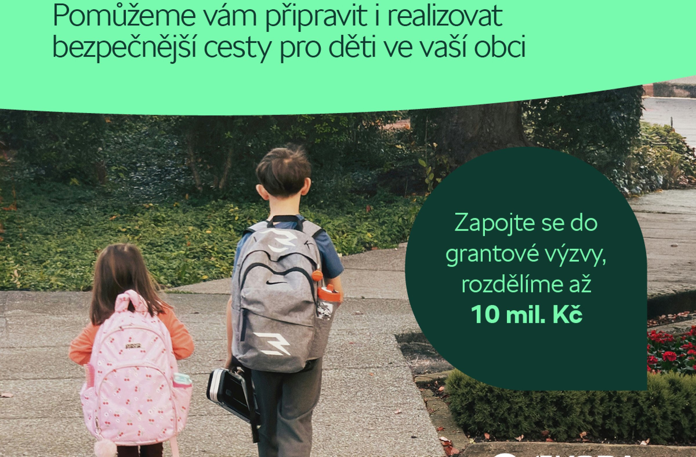 Bezpečnější cesty do školy - spouštíme nový grantový program