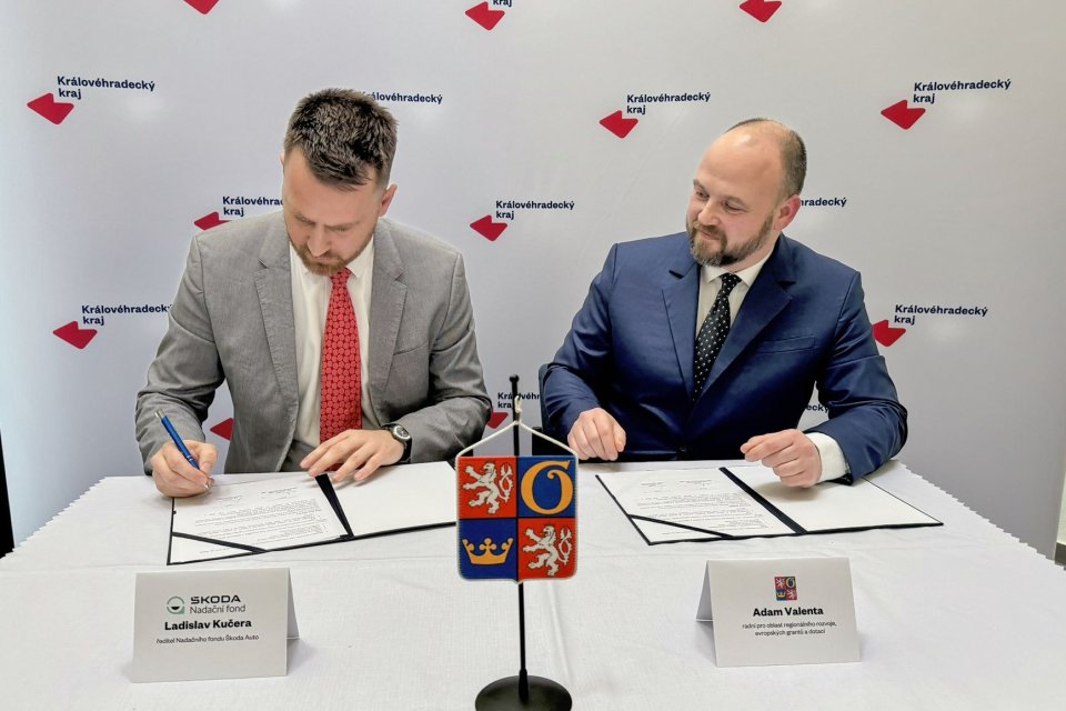 Podepsali jsme další memorandum s Královéhradeckým krajem