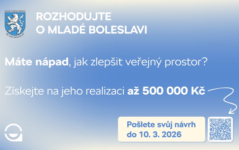 Letos opět podpoříme participativní rozpočet Mladé Boleslavi