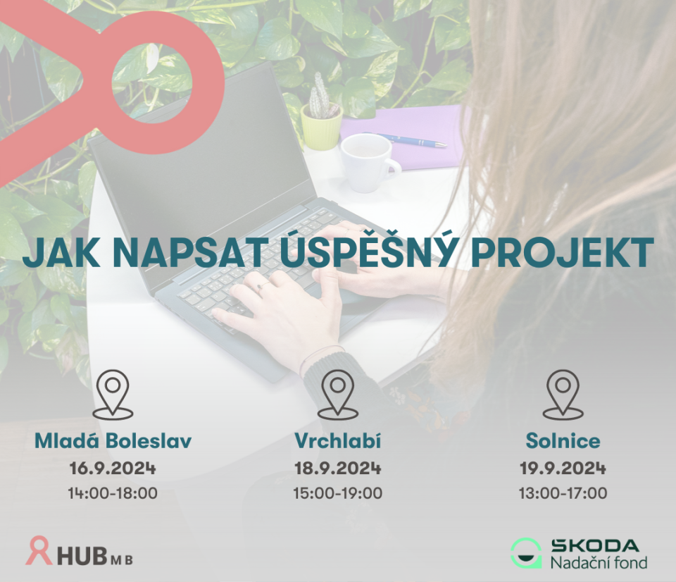 Odhalte s námi jak na úspěšný projekt. Další kolo oblíbených workshopů je tady!