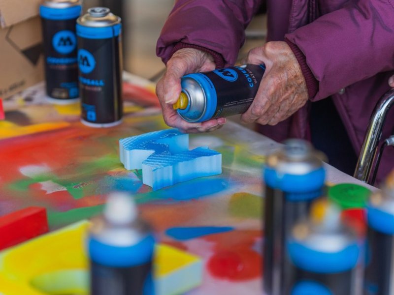 Street art festival