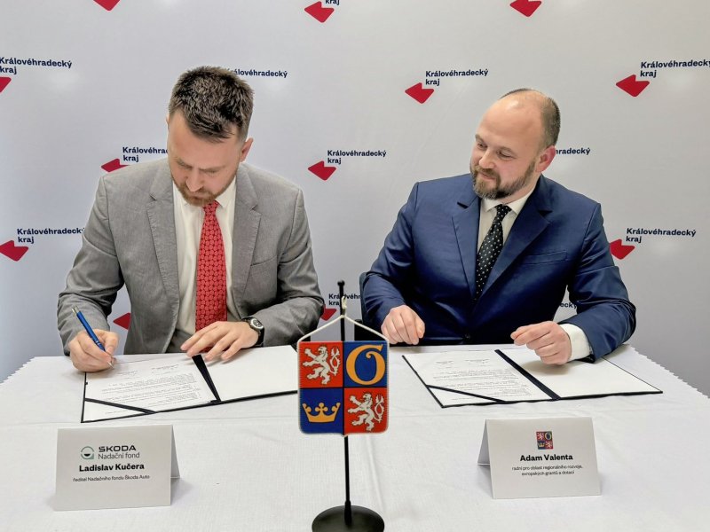 Podepsali jsme další memorandum s Královéhradeckým krajem
