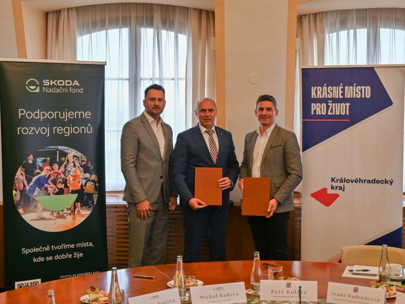 Podepsali jsme další memorandum s Královéhradeckým krajem
