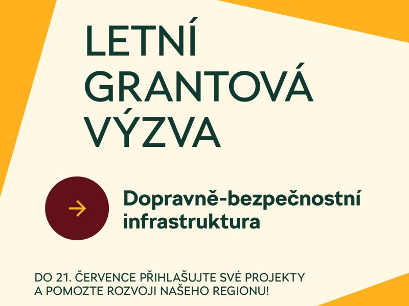 Další grantová výzva otevřena!