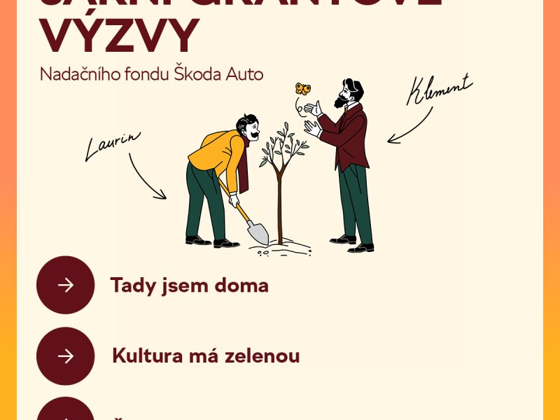 Spouštíme jarní grantové výzvy: podpora komunit, kultury i výsadba stromů 