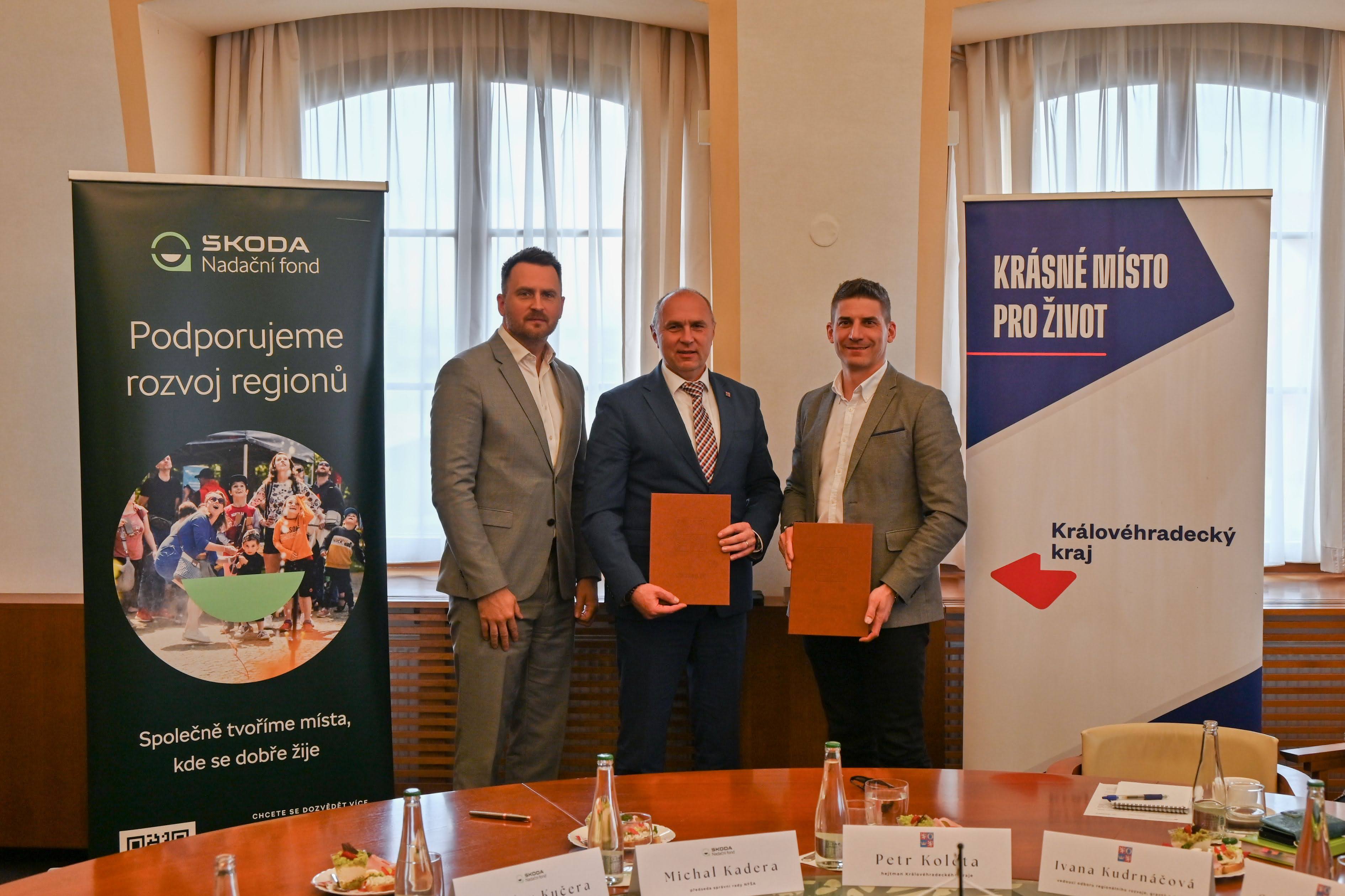 Podepsali jsme další memorandum s Královéhradeckým krajem