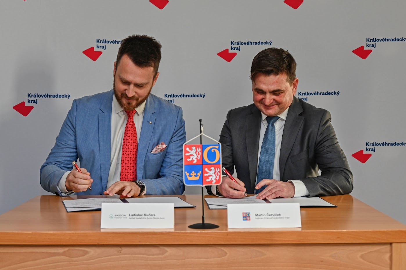 Podepsali jsme memorandum o spolupráci s Královéhradeckým krajem